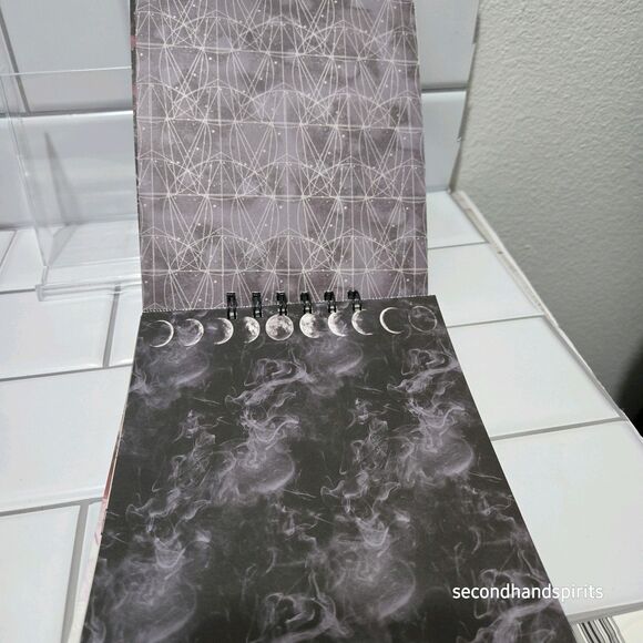 Dark Aesthetic Witchy Journal – Handmade Spiral Notebook ~ 30 pages Cardstock - Picture 5 of 15